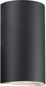 NORDLUX 84141003 ROLD ROUND Modern Kültéri Fali Lámpa Fekete LED IP44