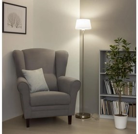 Brilagi - LED állólámpa CERIA 1xE27/40W/230V Ø 25 cm fehér/matt króm