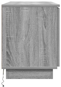 TV szekrény Szürke Sonoma 100x38x49 cm Összeszerelt fa