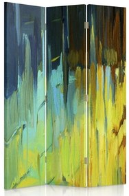 Gario Paraván Tengerparti absztrakció Méret: 110 x 170 cm, Kivitelezés: Klasszikus paraván