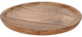 Akácfa dekoratív tányér , 22,5 x 1,8 cm