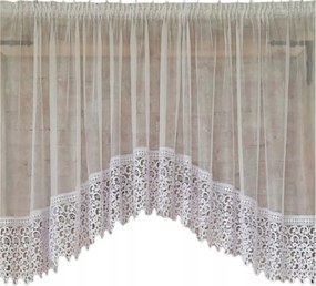 Kész függöny 300x160 íves napellenző,g30cm angol