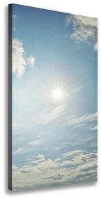 Feszített vászonkép A nap az égen ocv-114375857