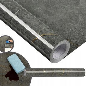 Öntapadós tapéta Márvány, Víz- és Olajálló, 60 x 500 cm