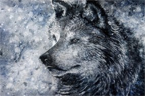 Kép - Farkas rajzfilm (90x60 cm)