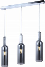 Függő lámpa 3 Láng palack