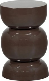 Fém kerek tárolóasztal ø 30 cm Breno – WOOOD