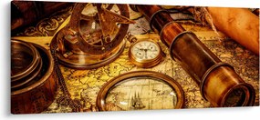Kép - Tengerészek történelmi segédeszközei (120x50 cm)