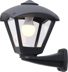 ELSTEAD FMG-NARDODARIOBLK NARDO Klasszikus Kültéri Fali Lámpa Fekete E27 IP55
