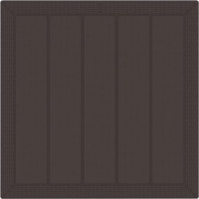 vidaXL Kert étkező szett 5 pcs Barna Polipropilén