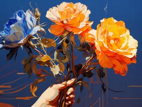 Poszter 80x60cm Élő ölelés