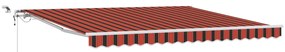 Automatikus behúzható napellenző antracit 350x250 cm