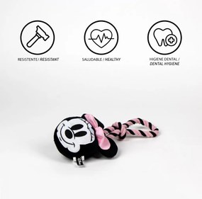 Disney Minnie Pink sípoló kötél kutyajáték 30 cm