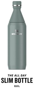 Zöld rozsdamentes acél ivópalack 600 ml All Day Slim – Stanley