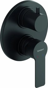 Duravit DC5210008046 - D-CODE rejtett beépítésű zuhanycsaptelep, matt fekete