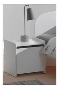 Kiddy fehér gyerek éjjeliszekrény - Vipack