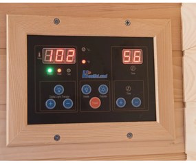 Sauna DeLuxe 4440 CB / CR, barna