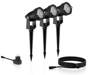 Philips - 3x CASPER LED kültéri spotlámpa 1,5W 24° 230V IP44 készlet