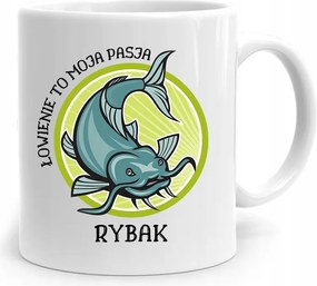 Bögre Ajándék Horgász Horgászat Szenvedély Nyomtatott Fotó