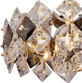 Zuma Line 9864-500 - Csillár zsinóron TIARA 6xE14/40W/230V arany