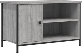 vidaXL szürke sonoma színű szerelt fa TV-szekrény 80x40x50 cm