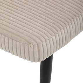 Pihenőfotel lábtartóval L7285 CRM6, krém