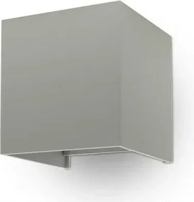 V-tac Kültéri Állítható Négyzetes Falilámpa Szürke 12W 4000K 1110lm 8532