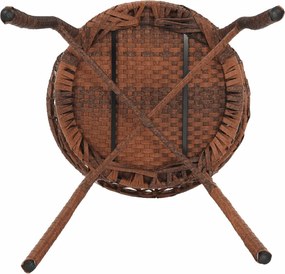 Kerti rattanszett 1+2, barna, JARUB