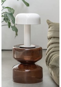 Üveg kerek tárolóasztal ø 35 cm Doble – Leitmotiv