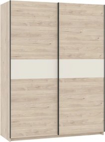 BERNO ruhásszekrény, 150 cm | Jackson hickory tölgy + Kasmír