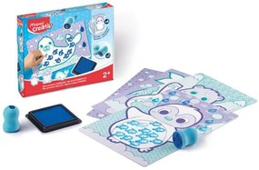 Kreatív készségfejlesztő készlet, MAPED CREATIV, Early age, nyomdavilág (IMAC907042)