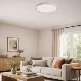 Rabalux 75087 - ZERINA LED fényerőszabályozható mennyezeti lámpa, 54 W/230 V, IP40, 3000–6500 K, átmérő 52 cm + távirányító