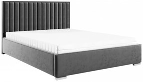 St4 ágyrácsos ágy, sötétszürke (140 cm)