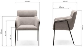 Bézs design szék HELSINKI
