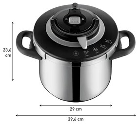 Tefal CLIPSO+ CHEF 8 l rozsdamentes kukta, nyomásfőző edény