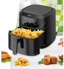 Heinner HAF-B8BK2000 - Forrólevegős fritőz 7,6 l 2000W/230V fekete
