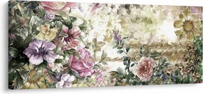 Kép - Design virágok (120x50 cm)