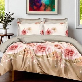 Ágynemű GERAN PINK ROSES 7 részes 140X200 cm