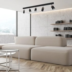 Spotlámpa SOLO 5xGU10/MR11/40W/230V fekete