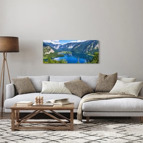 Kép - Hallstatt tó, Hallstatt, Austria (120x50 cm)