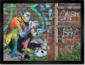 Poszterek keretben 40x30 Graffiti Utcaművészet