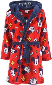 Disney Mickey All Star Red gyerek köntös 3 - 8 év / 98 - 128 cm