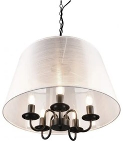 Reality - LED Csillár láncon CIMA 5xE14/40W/230V szürke