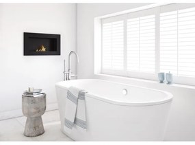 Beépíthető BIO kandalló GOLF 37,4x64,8 cm, 1 kW, fekete