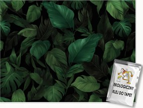 Fotótapéta Levelek Természet Zöld Hálószoba Nappali Tapéta Flizelina 150x105