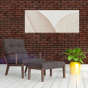 Kép - Texturált levelek (120x50 cm)