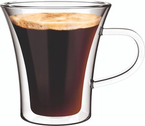 2 db Aqualogis Florence duplafalú eszpresszó kávés pohár 75ml