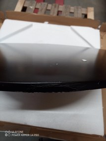 AKCIÓ Fekete étkezőasztal BERGEN 140x80 cm II. osztály