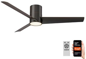 Immax Neo Immax NEO 07135-B-LED Dimmelhető ventilátor FRESH 18W/230V Wi-Fi Tuya fekete + távirányító IM1150