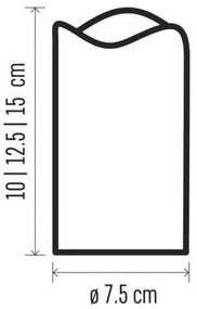 KÉSZLET 3x LED Karácsonyi dekoráció 3xLED/3x3AAA + távirányító